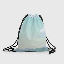 Рюкзак-мешок Чистая природа, цвет: 3D-принт