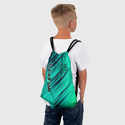 Рюкзак-мешок Нилетто Niletto лого, цвет: 3D-принт — фото 2