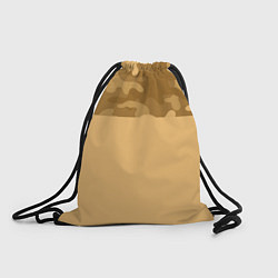 Рюкзак-мешок Песочный, цвет: 3D-принт
