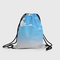 Рюкзак-мешок Летнее небо, цвет: 3D-принт