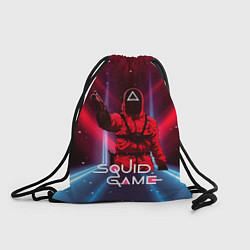 Рюкзак-мешок Игра в кальмара - выстрел, цвет: 3D-принт
