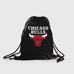 Рюкзак-мешок ЧИКАГО БУЛЛС БЫКИ CHICAGO BULLS, цвет: 3D-принт