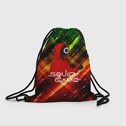 Рюкзак-мешок Игра в кальмара red green, цвет: 3D-принт