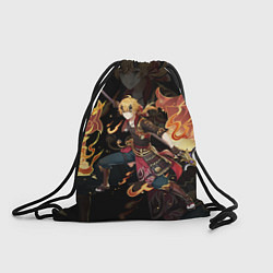 Рюкзак-мешок ТОМА THOMA ИНАДЗУМА, цвет: 3D-принт