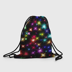 Мешок для обуви ПРАЗДНИЧНЫЕ ОГОНЬКИ