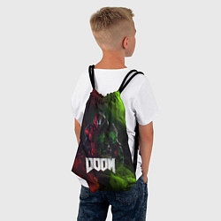 Рюкзак-мешок Doomguy Doom, цвет: 3D-принт — фото 2