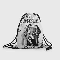 Рюкзак-мешок Maneskin Монэскин, рок - группа, цвет: 3D-принт