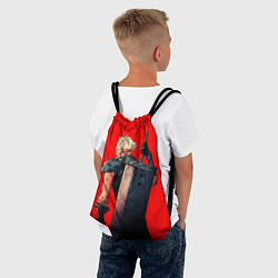 Рюкзак-мешок Клауд С мечом final fantasy, цвет: 3D-принт — фото 2