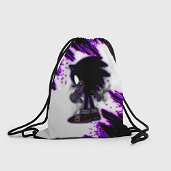 Рюкзак-мешок SONIC DARK СОНИК, цвет: 3D-принт