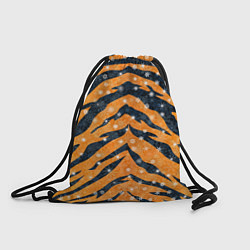 Рюкзак-мешок Новогодняя шкура тигра, цвет: 3D-принт
