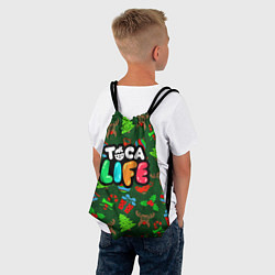 Рюкзак-мешок Toca Boca New Year, цвет: 3D-принт — фото 2