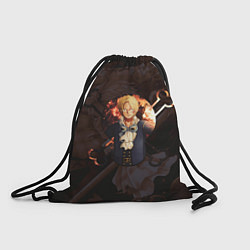 Рюкзак-мешок Сабо Ван Пис веселый роджер, цвет: 3D-принт