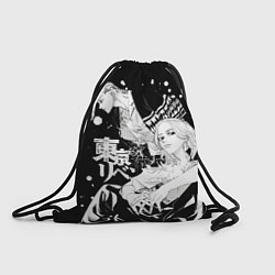Рюкзак-мешок Токийские мстители: Майки и Дракен, цвет: 3D-принт
