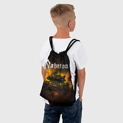 Рюкзак-мешок SABATON - Steel Commanders, цвет: 3D-принт — фото 2