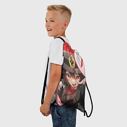 Рюкзак-мешок ХУ ТАО С ПРИЗРАКАМИ, цвет: 3D-принт — фото 2