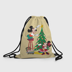 Рюкзак-мешок Happy New Year Mickey and Minnie, цвет: 3D-принт