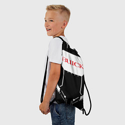 Рюкзак-мешок Buick Лого Эмблема спина, цвет: 3D-принт — фото 2