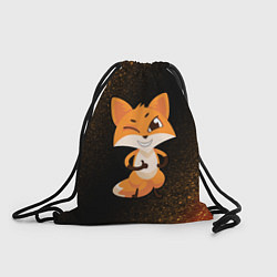 Рюкзак-мешок Fox - Winking - Noise, цвет: 3D-принт