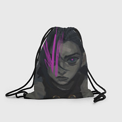Рюкзак-мешок Jinx - Arcane, цвет: 3D-принт