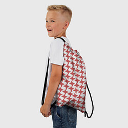Рюкзак-мешок Модная гусиная лапка, цвет: 3D-принт — фото 2