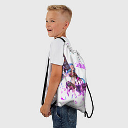 Рюкзак-мешок JINX ARCANE, БРЫЗГИ КРАСОК, цвет: 3D-принт — фото 2