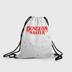 Рюкзак-мешок DUNGEON MASTER BLOOD ГАЧИМУЧИ БЕЛЫЙ, цвет: 3D-принт