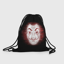 Рюкзак-мешок La Casa de Papel Glitch, цвет: 3D-принт