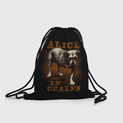 Рюкзак-мешок Alice in chains Dog, цвет: 3D-принт