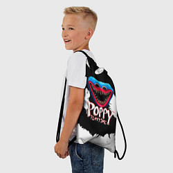 Рюкзак-мешок Poppy Playtime Перья, цвет: 3D-принт — фото 2