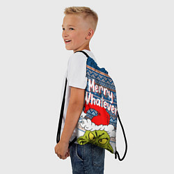 Рюкзак-мешок MERRY WHATEVER GRINCH, цвет: 3D-принт — фото 2