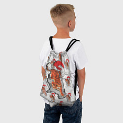 Рюкзак-мешок Тигр, спускающийся с гор, цвет: 3D-принт — фото 2