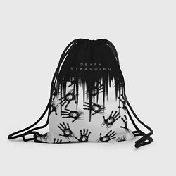 Рюкзак-мешок Death Stranding Отпечаток ладони, цвет: 3D-принт