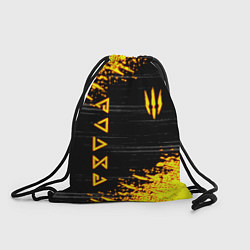 Рюкзак-мешок The Witcher Neon, цвет: 3D-принт