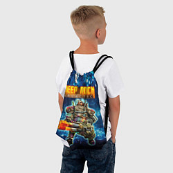 Рюкзак-мешок Deep Rock Galactic Gunner, цвет: 3D-принт — фото 2
