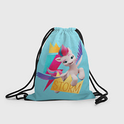 Рюкзак-мешок Princess Zephyrina Storm, цвет: 3D-принт