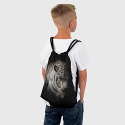 Рюкзак-мешок Загадочный тигр, цвет: 3D-принт — фото 2