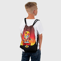 Рюкзак-мешок Brawl Stars - Max, цвет: 3D-принт — фото 2