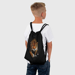 Рюкзак-мешок Big Cat Leo, цвет: 3D-принт — фото 2