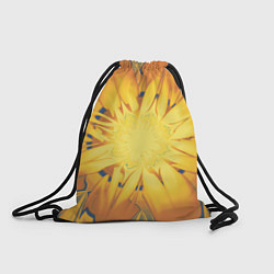Рюкзак-мешок Солнечный цветок Абстракция 535-332-32, цвет: 3D-принт