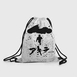 Рюкзак-мешок Akira черный постер, цвет: 3D-принт