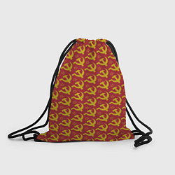 Рюкзак-мешок Серп и Молот Коммунизм, цвет: 3D-принт