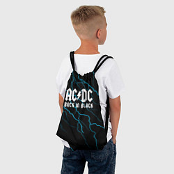 Рюкзак-мешок ACDC - Молнии, цвет: 3D-принт — фото 2