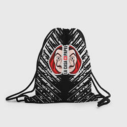 Рюкзак-мешок La Casa de Papel - Tokyo, цвет: 3D-принт