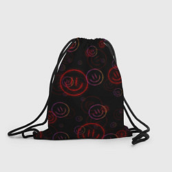 Рюкзак-мешок Колючий смайл Smile, цвет: 3D-принт
