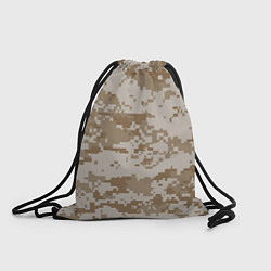 Рюкзак-мешок Пустынный Милитари, цвет: 3D-принт