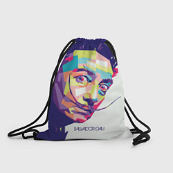Рюкзак-мешок Salvador Dali - pop art, цвет: 3D-принт