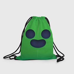 Рюкзак-мешок Спайк BRAWL STARS образ, цвет: 3D-принт
