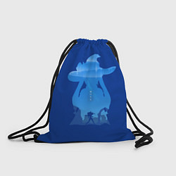 Рюкзак-мешок Астролог Мона, цвет: 3D-принт