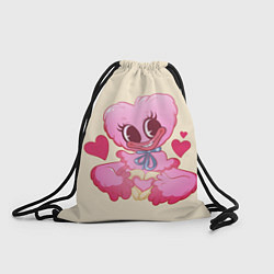 Рюкзак-мешок Love Kissy, цвет: 3D-принт