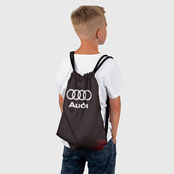 Рюкзак-мешок Audi logo, цвет: 3D-принт — фото 2